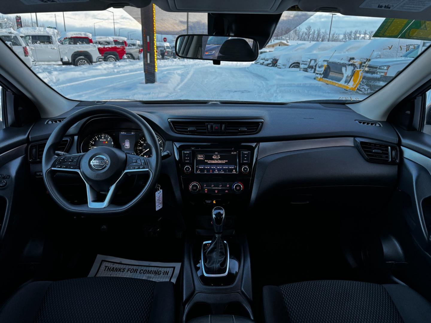 2021 Gray /Black Nissan Rogue Sport Sport (JN1BJ1AW9MW) with an 2.0L 4-Cylinder engine, located at 1960 Industrial Drive, Wasilla, 99654, (907) 274-2277, 61.573475, -149.400146 - Photo#11